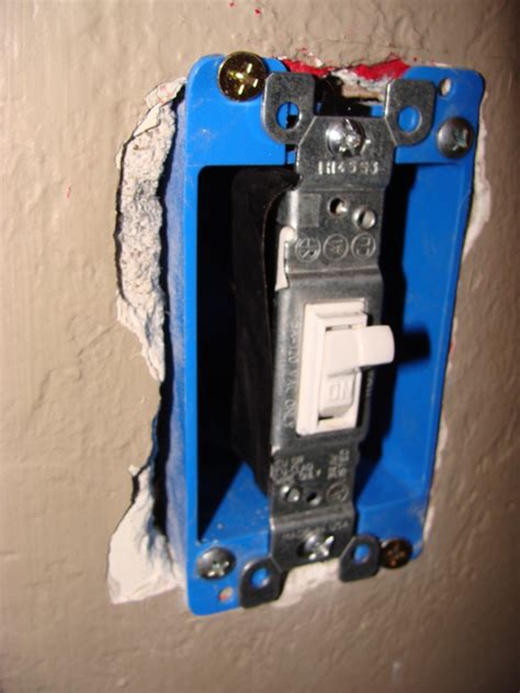 patch drywall around electrical box|drywall box outlet repair.